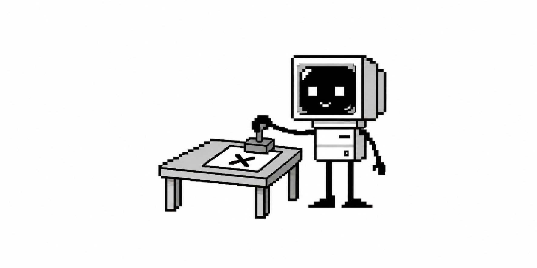 A CRT agent stamps a large X on a submitted page.